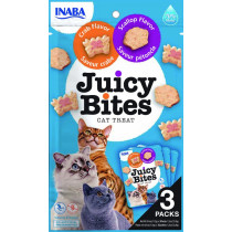 Inaba Cat Juicy Bites Scallop & Crab 3 x 11,3 gram